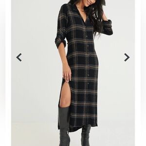 Bella dahl duster dress Made in USA